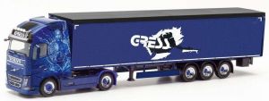 HER312219 - Camion avec remorque GRESS Transport - VOLVO FH Globttroter 4x2