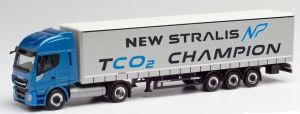 HER312271 - Camion avec remorque bâchée TC02 CHAMPION - IVECO Stralis NP 4x2