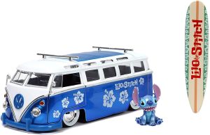JAD31992 - Voiture avec figurine Stich – VW bus  Disney Lilo & Stich