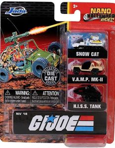 JAD32083 - Set de 3 voitures G.I Joe