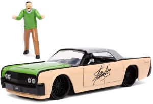 JAD32778 - Voiture avec figurine Stan LEE – LINCOLN continental 1963