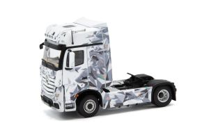 IMC33-0149 - Camion solo édition limitée POLAR BEAR – MERCEDES actros GigaSpace 4x2