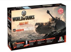 ITA36513 - Maquette WORLD OF TANKS à assembler et à peindre - Panzer IV