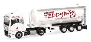 HER318754 - Camion avec silo 3 essieux MELMER – TEDDYBAR – MAN TGX GM 4x2