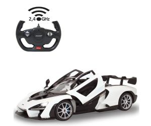 JAM403118 - Voiture télécommandé de couleur blanche - McLAREN Senna