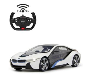 JAM404490 - Voiture télécommandé de couleur blanche - BMW i8