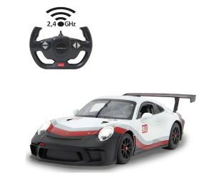 JAM405153 - Voiture télécommandé de couleur blanche - PORSCHE 911 GT3 Cup