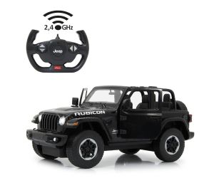 JAM405180 - Voiture télécommandé de couleur noire - JEEP Wrangler JL
