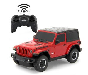 JAM405195 - Voiture télécommandé de couleur rouge - JEEP Wrangler JL