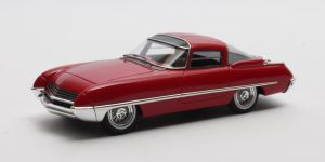Voiture Concept car de 1962 couleur rouge métallisé - FORD Cougar 406