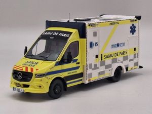PER409 - Ambulance du Samu 75- Necker - limité à 100 pièces - MERCEDES Sprinter WAS AR