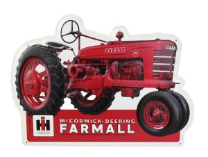 42055 - Objet publicitaire - 4x32 cm - Plaque métallique IH FARMALL McCORMICK