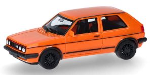 HER420846-003 - Voiture de couleur orange - VOLKSWAGEN Golf II GTI