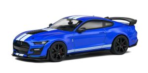Voiture de 2020 couleur bleu – SHELBY MUSTANG GT500