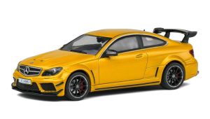 SOL4311601 - Voiture de 2012 couleur noir série jaune – MERCEDES C63 AMG