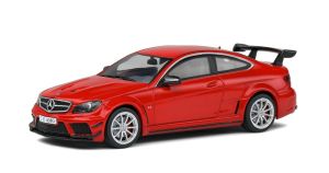 SOL4311602 - Voiture de 2012 couleur noir série rouge – MERCEDES C63 AMG