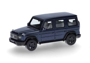 HER431194 - Voiture de couleur bleu métallisé - MERCEDES BENZ G580 EQ