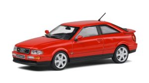 SOL4312201 - Voiture de 1992 couleur rouge – AUDI coupé S2