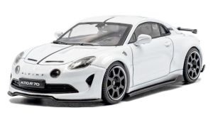 SOL4317204 - Voiture de 2024 couleur blanche - ALPINE A110 Radicale 70