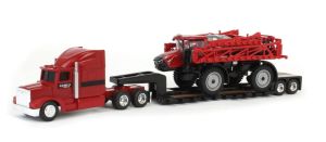 ERT44379 - Camion avec porteur engins - CASE IH - Automoteur Patriot 4350