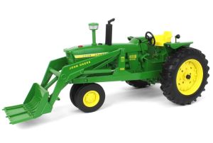 ERT45860 - Tracteur avec chargeur 46A - JOHN DEERE 4010 row crop