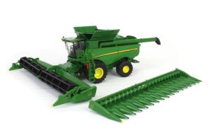 ERT45996 - Engin agricole avec coupe et cueilleur à maïs - Prestige Collection - JOHN DEERE S680