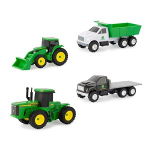 ERT37685-47212 - Tracteurs et camions – set de 4 pièces JOHN DEERE