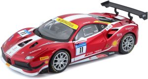 BUR26308 - Voiture de sport couleur rouge - FERRARI Racing 488 Challenge #11 de 2017