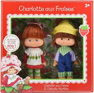 2 poupées Charlotte aux fraises et Clafoutis Myrtilles