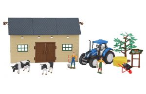 JAM460533 - Coffret de ferme avec NEW HOLLAND T5.120 et vaches