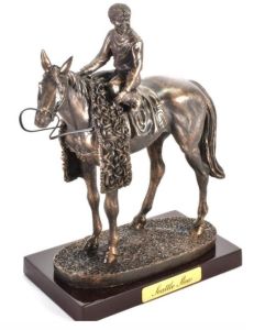 ATL4652120 - Statuette de cheval seattle slew