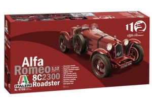 ITA4708 - Maquette à assembler et à peindre - ALFA ROMEO 8C 2300 Roadster 110th Anniversary – 1/12