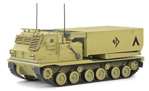 SOL4800603 - Véhicule militaire couleur désert camouflage - M270/A1 Rocket Launcher 1st Cavalry