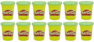 HASE4828 - Jeu créatif PLAY-DOH – 12 pots de couleur Verte