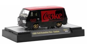 M2M-51500-HS02 - Van sous blister de la série COCA COLA - FORD Econoline 1966 Custom