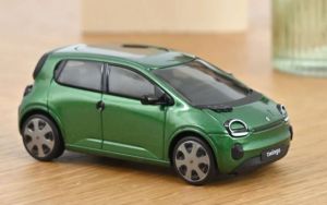 NOREV517968 - Voiture de 2024 couleur verte - 100% électrique - RENAULT Concept Twingo E-Tech