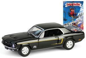 GREEN54110-C - Voiture sous blister de la série GARBAGEPAILKIDS - FORD Mustang coupé 1968 noir