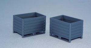 MSM5470/01 - Accessoire de chantier miniature – Bac de matériel fermé 2 pièces
