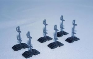 MSM5481/01 - Accessoire de chantier - quantités 6 - Plaques de base avec poteaux