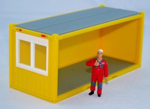 Accessoire de chantier miniature – Conteneur de chantier Type K