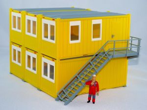 Accessoire de chantier miniature – Village de bungalow Type E