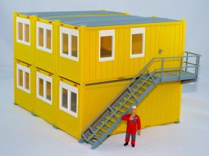 Accessoire de chantier miniature – Village de bungalow Type E