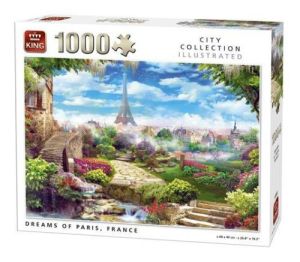 KING55983 - Puzzle Rêves de Paris  - France  - 1000 pièces