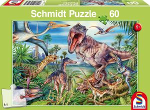 SCM56193 - Puzzle chez les Dinosaure – 60 pièces