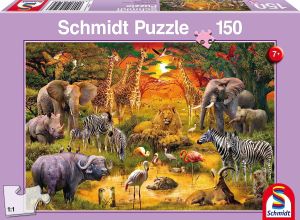 SCM56195 - Puzzle animaux d'Afrique – 150 pièces