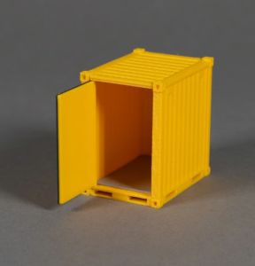 MSM5701/01 - Accessoire de chantier couleur jaune - Conteneur de matérieux 5 ft.