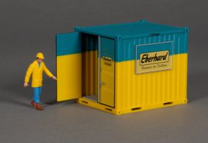 MSM5703/07 - Accessoire de chantier aux couleurs EBERHARD - Conteneur de matériaux 10 ft.