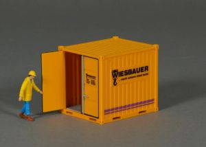 MSM5703/08 - Accessoire de chantier aux couleurs WIESBAUER - Conteneur de matériaux 10 ft.