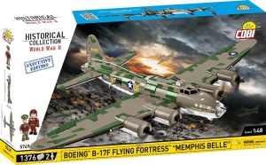 COB5749 - Jeu de construction édition exclusive – 1376 Pcs - BOEING B-17 Flying Fortress Memphis Belle