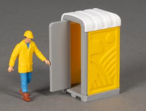 MSM5750/01 - Accessoire de chantier couleur jaune - Toilette